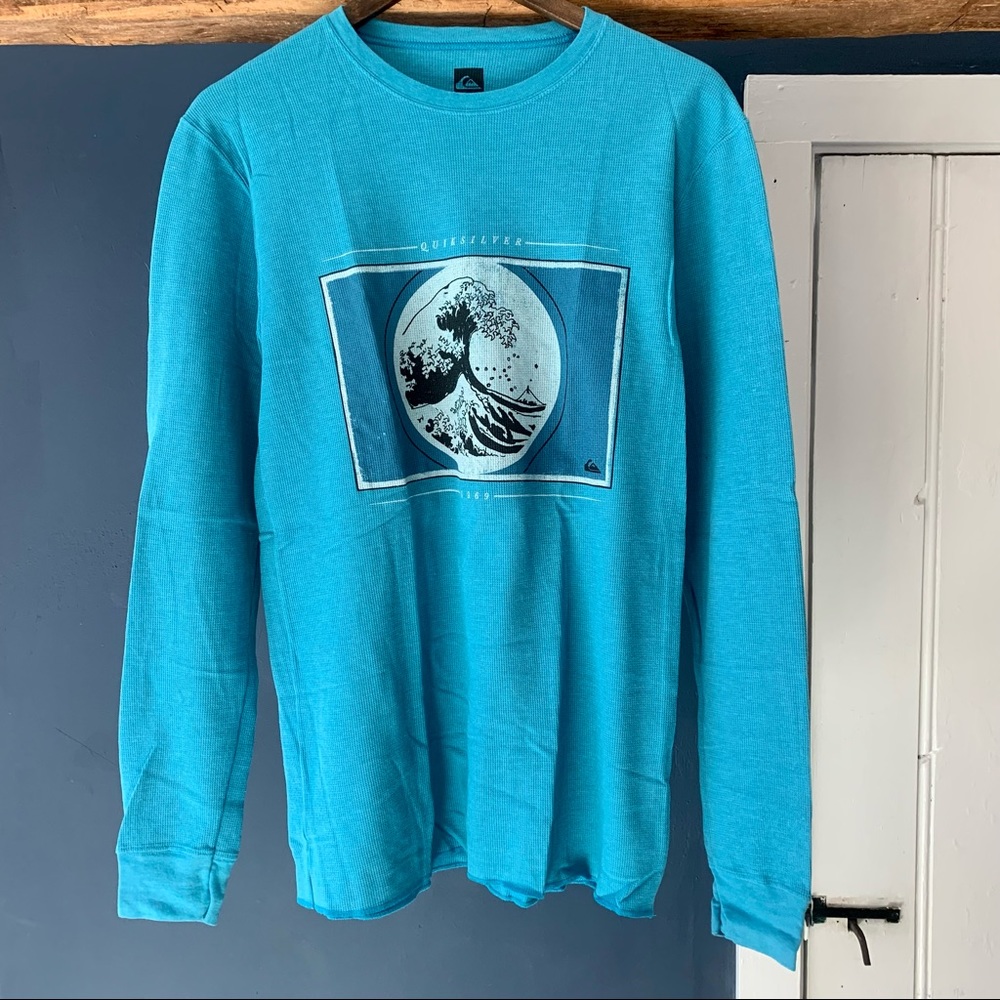 NWOT Quiksilver waffle knit long sleeve